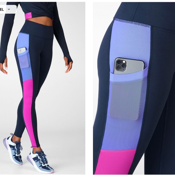 On-The-Go PowerHold® High-Waisted Leggings Size: XXL-1X / Regular -Navy - Picture 1 of 6